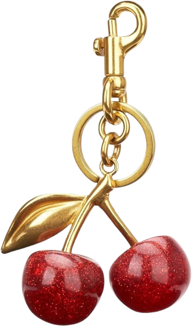 Cherry Bag Charms